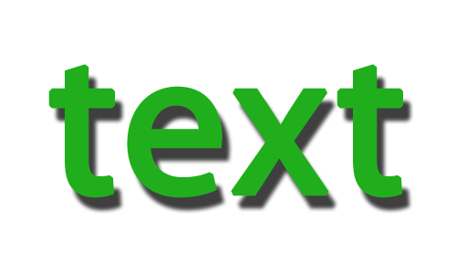 text shadow png transparency